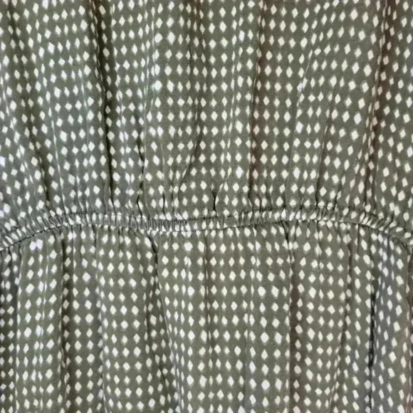 Mud Pie Olive Green Long Sleeve Dress - Picture 7 of 9